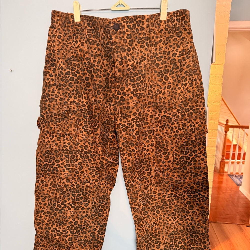 No Boundaries Brown Animal Print Pants
